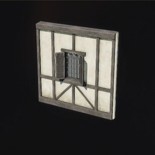 一般的な窓枠壁B