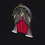 ダークなカーテン