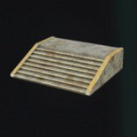 遺構風のアプローチ