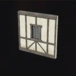 一般的な窓枠壁A