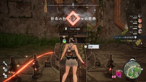 祈念の社 リゾーマの密林