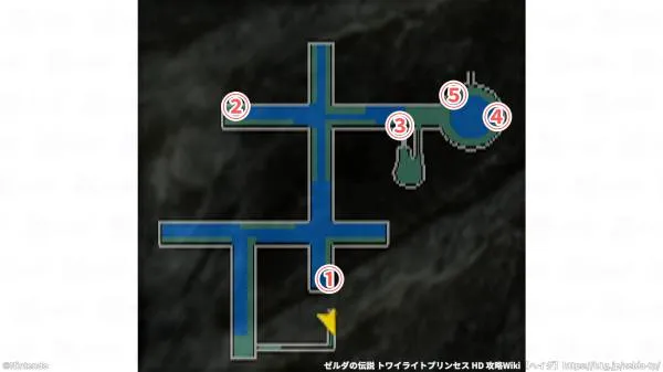 【トワプリHD】チャート2：地下水路