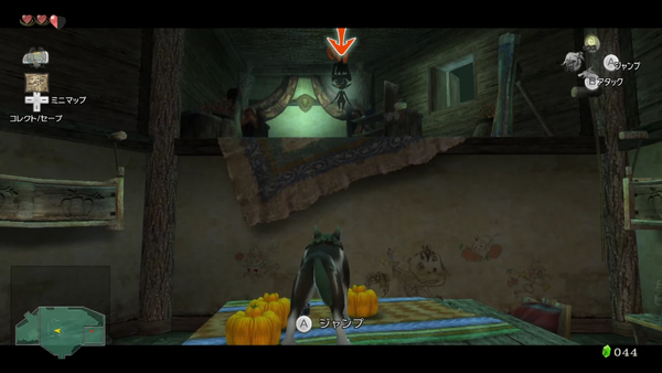 ダイニングテーブルでミドナジャンプ