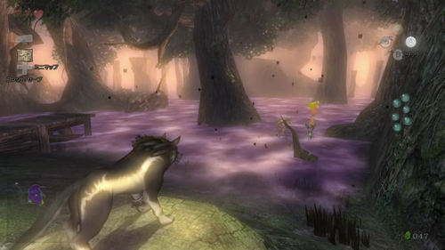 光の雫（影の蟲）：霧の中