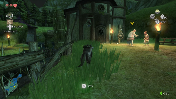 剣と盾の場所を聞き出す