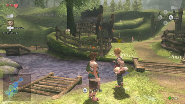 コリンの母と話す