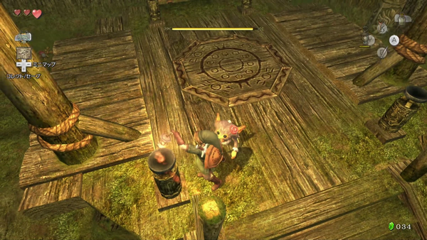 4つの燭台に火を灯す