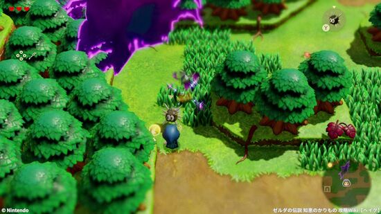 ロープの倒し方