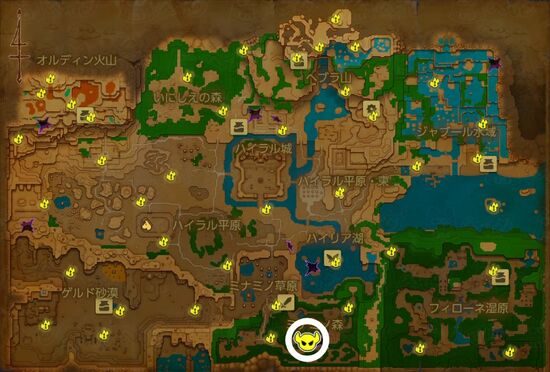 キャンゾルの場所